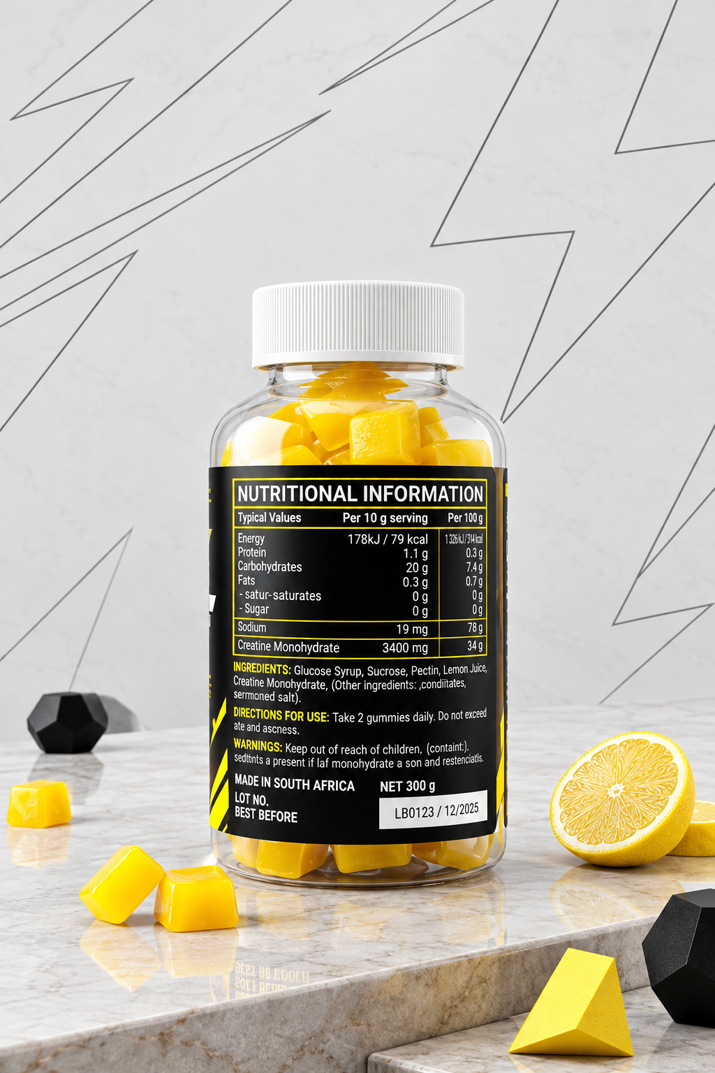 BOOST Creatine Gummies (Lemon)